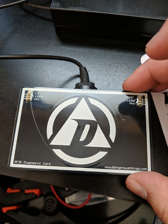 RFID diagnostic card low frequency not working Support Dangerous Things Forum