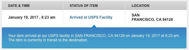 usps shipping tracking